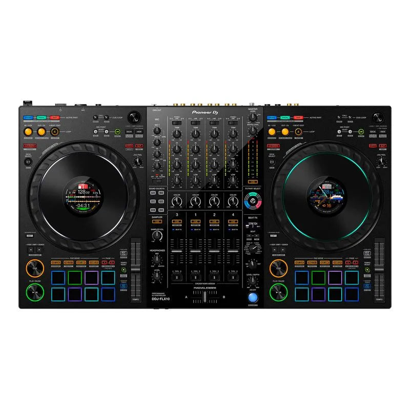 Pioneer DJ DDJ-FLX10 - Controlador DJ 4 Canales