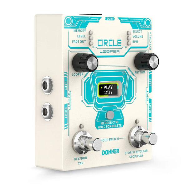 Circle looper Effect Donner Pedal