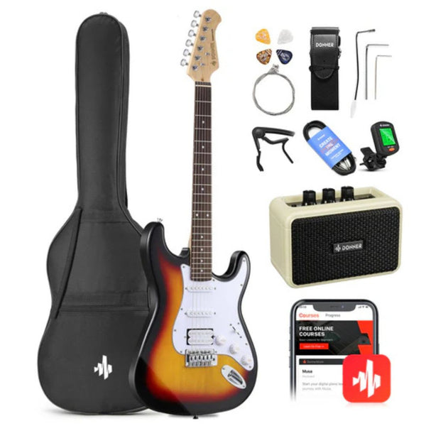 DST-100S Donner Pack Guitarra Eléctrica
