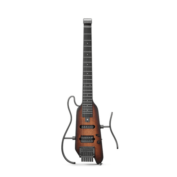 HUSH X Donner Guitarra Eléctrica de viaje Sunburst