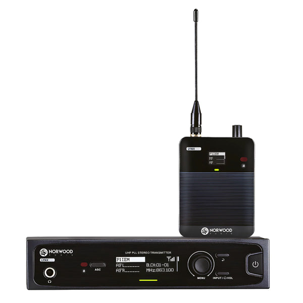 Monitoreo In-ear Sistema Inalámbrico LYNX100 Norwood