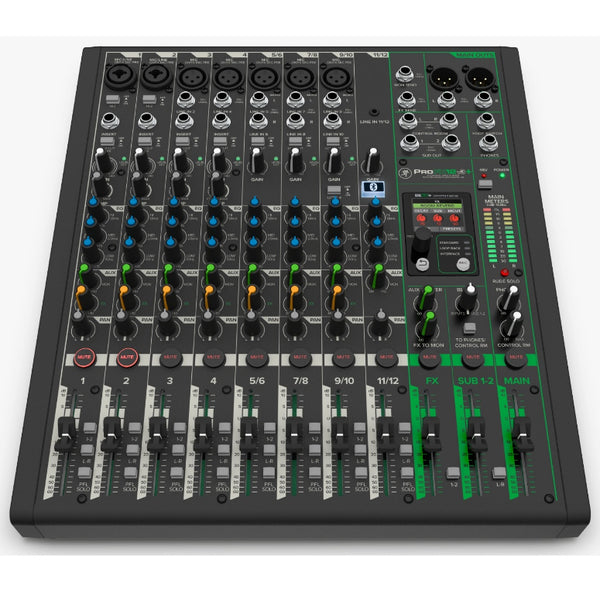 PROFX12V3+ Mackie Mezclador Analógico con bluetooth de 12 canales
