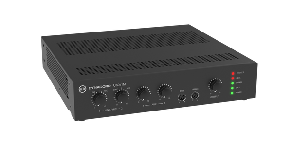 U60:1M Dynacord Amplificador mezclador 60W 1 canal