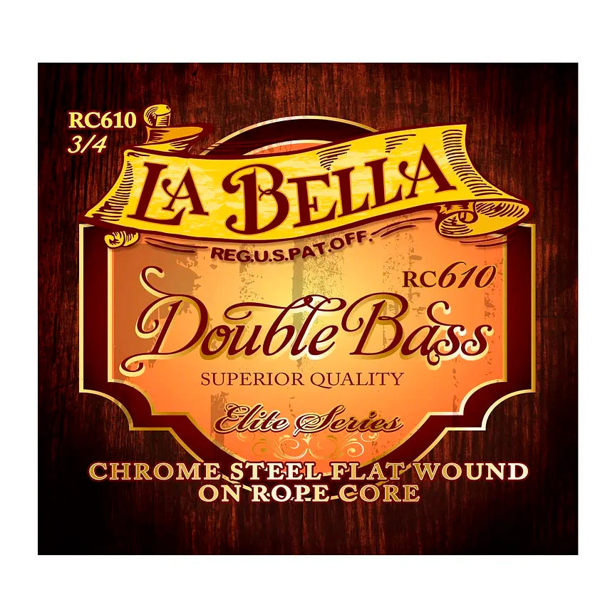 Cuerdas Contrabajo La Bella Double Bass Elite Series RC610