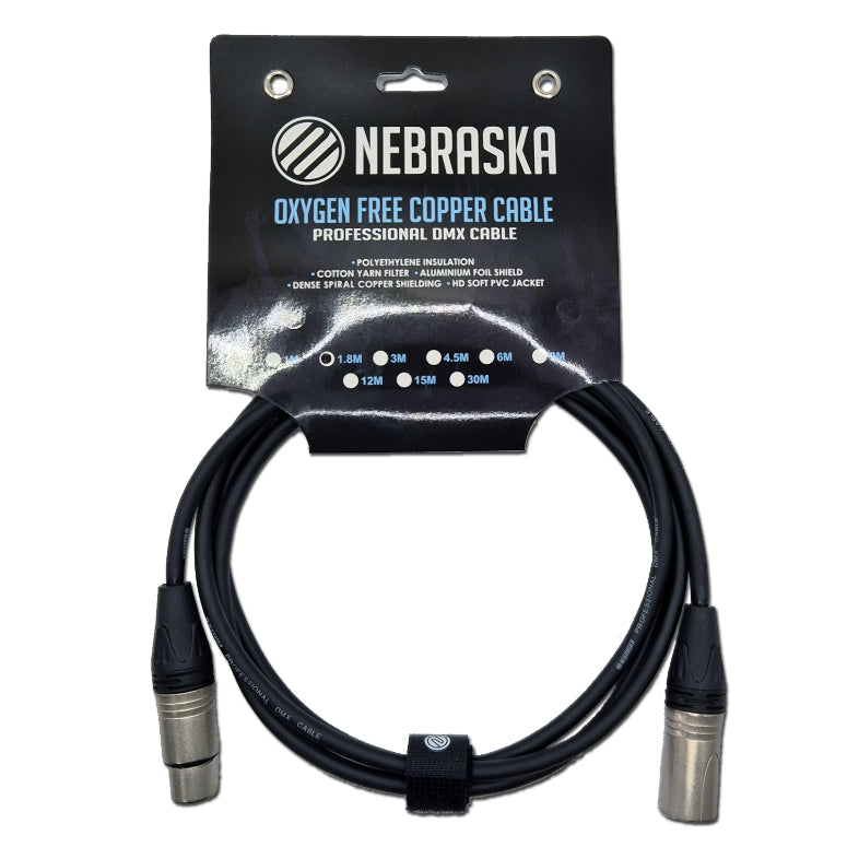 Cable DMX MF1,8 Nebraska 1.8 Metros