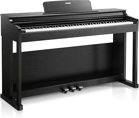 DDP-100 NEGRO Donner Piano digital vertical 88 teclas con contrapeso