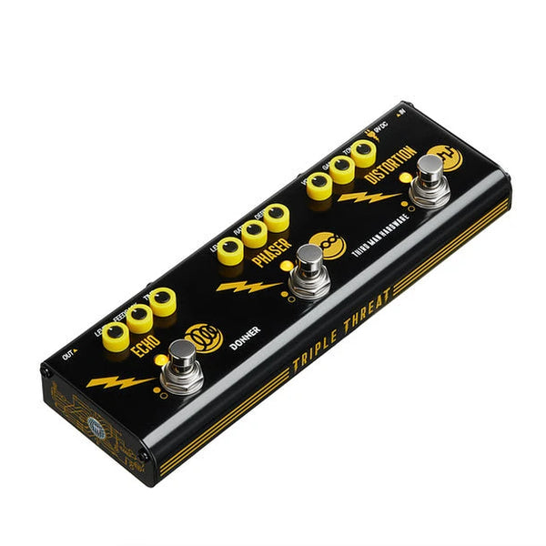 Triple Threat Donner Pedal de triple FX