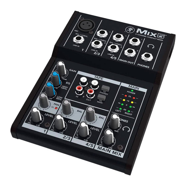 Mixer Mackie Analógico 5 Canales MIX5