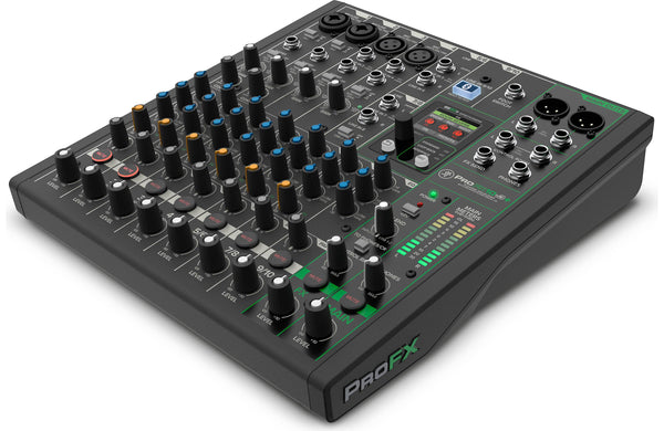 Mixer Analógico 10 Canales- Usb  C/Fx+Bt+Loopback Profx10V3+ Mackie